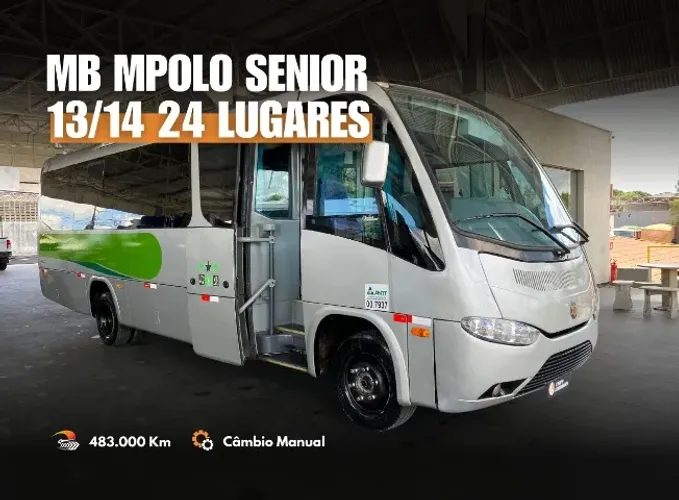MB MPolo Senior 2013/2014 Ar-condicionado Thermostar 25 Lugares ( Ônibus / Microonibus )