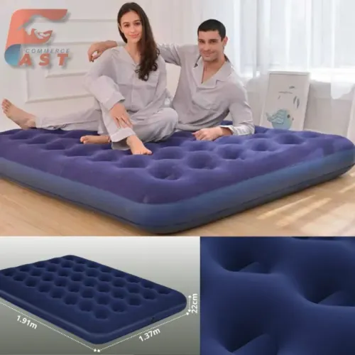 Colchão Casal Inflavel Acampamento Camping Resistente Grande - Entregamos 9h ás 22h