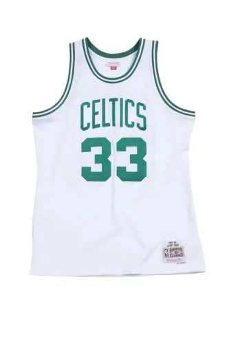 Regata Mitchell & Ness Home Swingman Jersey Boston Celtics 1985-86 Larry Bird Branca