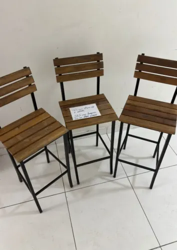 Jogos de Cadeiras - 3 Unidades