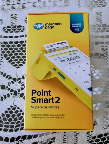 Maquininha de Cartão de Credito Point Smart 2