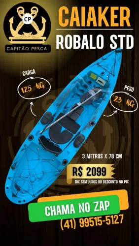 Caiaque Robalo STD - Capitão Pesca