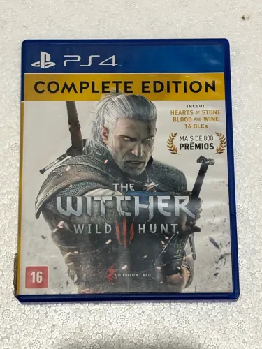 Jogo The Witcher 3 Wild Hunt - ps4