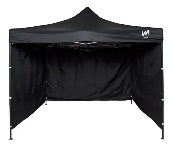 Gazebo Tendas Wild 3x3 Articulado Em Aço 3 Paredes Coloridas