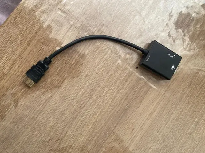 Cabo Conversor Vga X Hdmi Para Pc Monitor Projetor