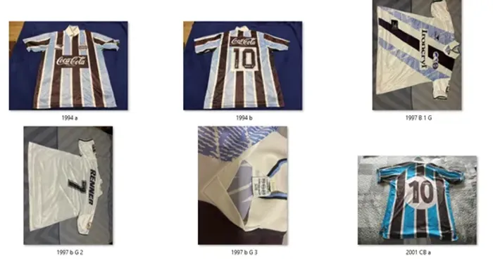 Lote camisas Grêmio