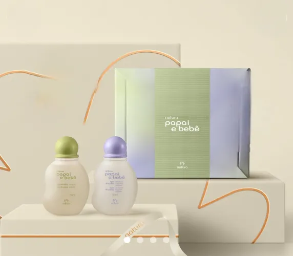 Kit Natura Papai e Bebê - Água de Colônia