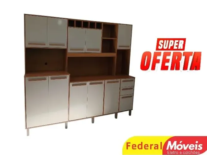 Armário de cozinha 10 portas super mega oferta