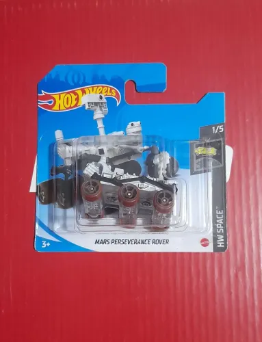 Carrinho Hot Wheels "Mars Perseverance Rover" exploração de Marte da NASA