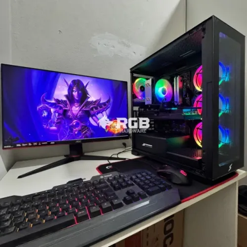 PC Gamer COMPLETO RYZEN 7 +  RX 6700 + 1 ano de garantia e em até 12x