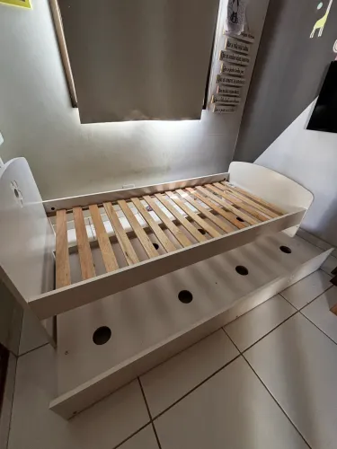 Cama Ninho Infantil Tok&Stok - Com Gaveteiro / Cama Auxiliar - Ótimo Estado 