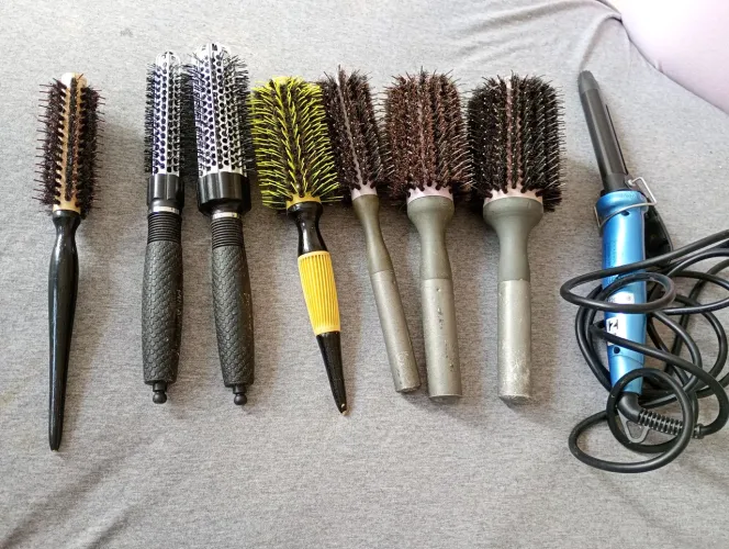 Kit de Escovas de Cabelo Profissionais + Modelador