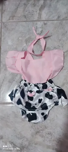 Romper Jardineira temática Mêsversário 