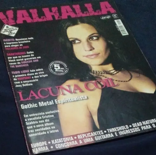 Revista Valhalla Lacuna Coil n°40