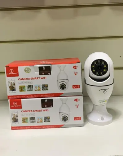 Câmera Smart Wifi Monitoramento Tempo Real 