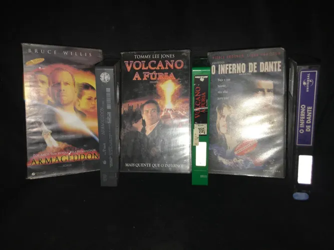 VHS ? Armageddon- Inferno de Dante e Volcano a fúria