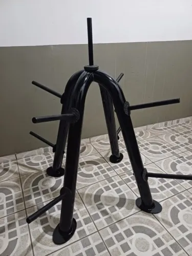 Suporte tubular para anilha