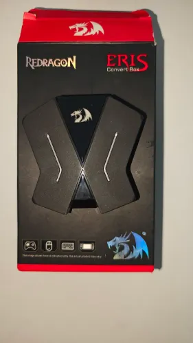 Red Dragon Eris: Adaptador de Teclado e Mouse Para Xbox One, PS4, PS3, SWITCH 
