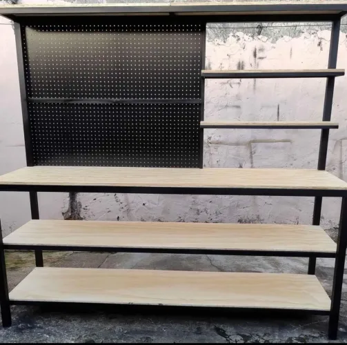 Fábricamos bancadas d trabalho com Chapa perfurada e simples 
