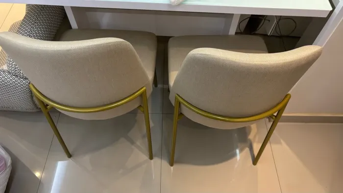 2 Cadeiras de mesa de jantar