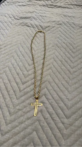 Cordão de ouro 18k lindo 