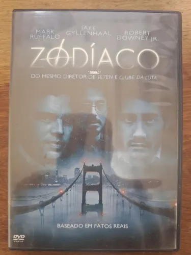 DVD do filme zodíaco.