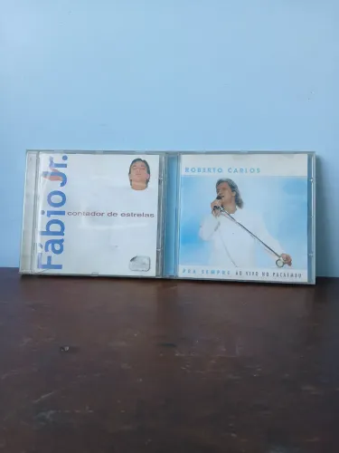 Cds do Fábio junior e Roberto Carlos 