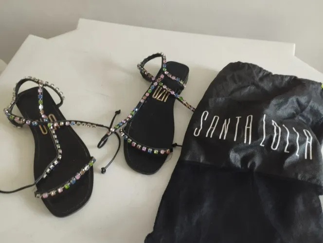 Sandália da Santa lolla.imperdivel.