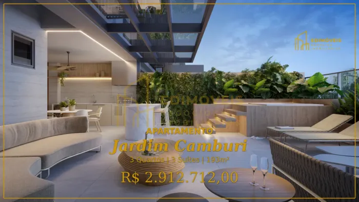 Viva o extraordinário em Jardim Camburi: Garden com 3 suítes plenas!