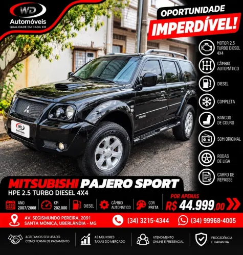 Mitsubishi Pajero Sport HPE 2.5 4X4 Diesel Aut. 2008