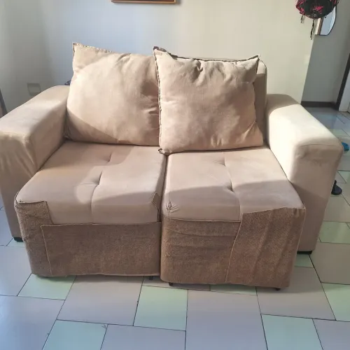 Sofá 2 lugares retrátil