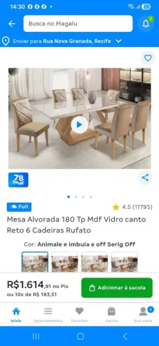 Mesa de jantar