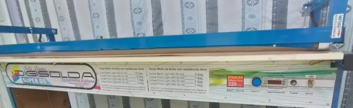 Máquina de soldar lonas