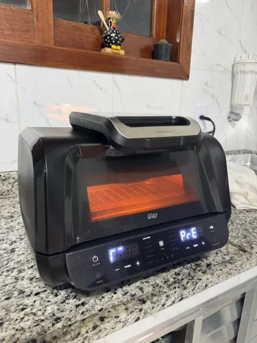 Air Fryer WAP Barbecue Smoker 12 em 1 - Churrasqueira + Defumador | Usada 2x