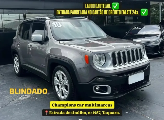 Jeep Renegade Limited 1.8 4X2 Flex 16V Aut. 2018