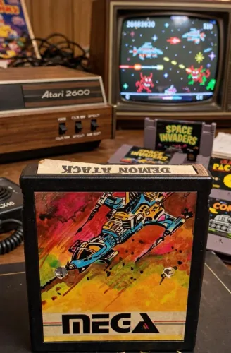 Cartucho Demon Attack - Atari 2600 - Mega