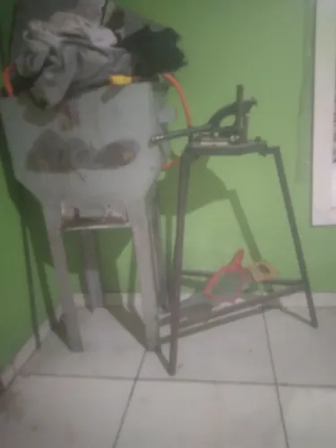 Vendo essa churrasqueira toda em zinco e um cortado industrial valor churrasqueira 70 e