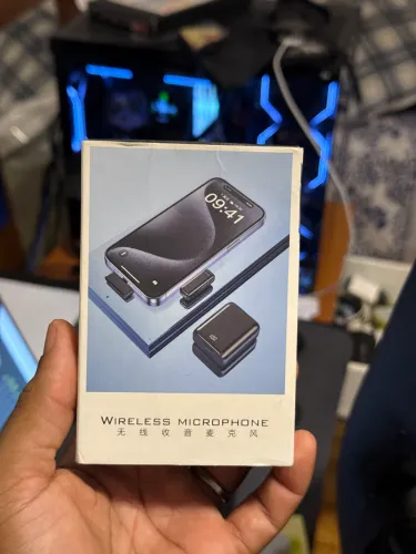 Microfone para iPhone entrada lighting