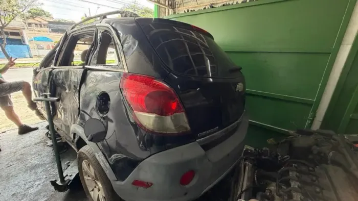  Peças Captiva 2011 2012 Tampa Traseira Para-choque Lateral Caixa de Roda Suspensão