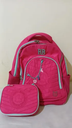 Mochila Rebecca Bonbon Original + Estojo - Rosa