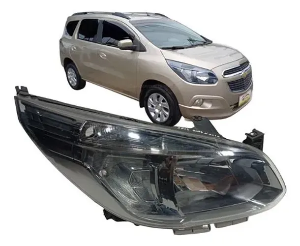 Farol Direito Spin 2013 a 2016 fume
