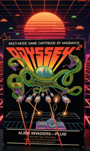 Jogo Alien Invaders - Plus! - Odyssey Magnavox