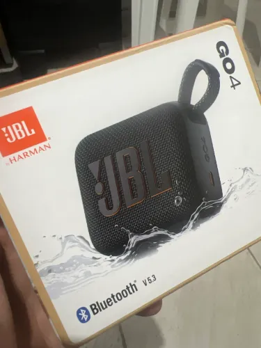 Caixa JBL GO4 lacrada