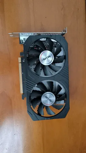 Placa de video Afox Radeon Rx 550 4Gb 128bits Rx550 para retirada de peça
