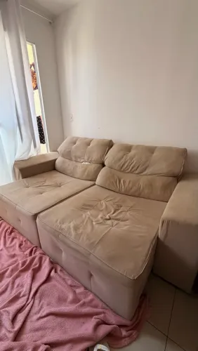 Sofá Retrátil de 4 lugares - 2 metros | R$ 400