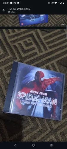 CD SPIDER-MAN: TURN OFF THE DARK - Álbum do Espetáculo da Broadway