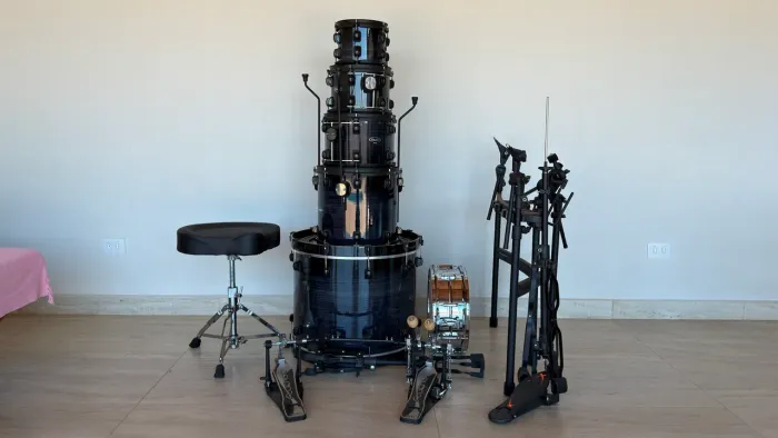 Kit de Bateria RMV Concept X5 10?, 12?, 13?, 14?, 22? e 2 caixas de 14x 5,5?