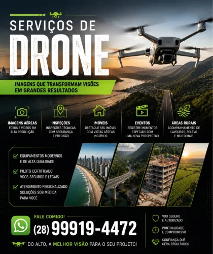 Serviço de drone