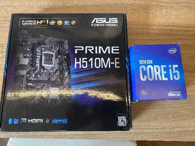 Kit Placa-mãe, Processador i5 e memória ram