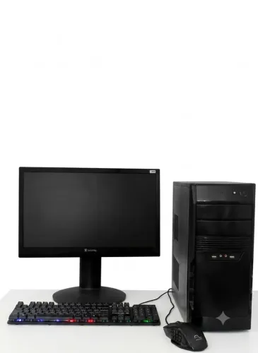 PC COMPLETO INTEL I5 com 16 GB de RAM + SSD e HD ADICIONAL E MONITOR ITAUTEC COM REGULAGEM